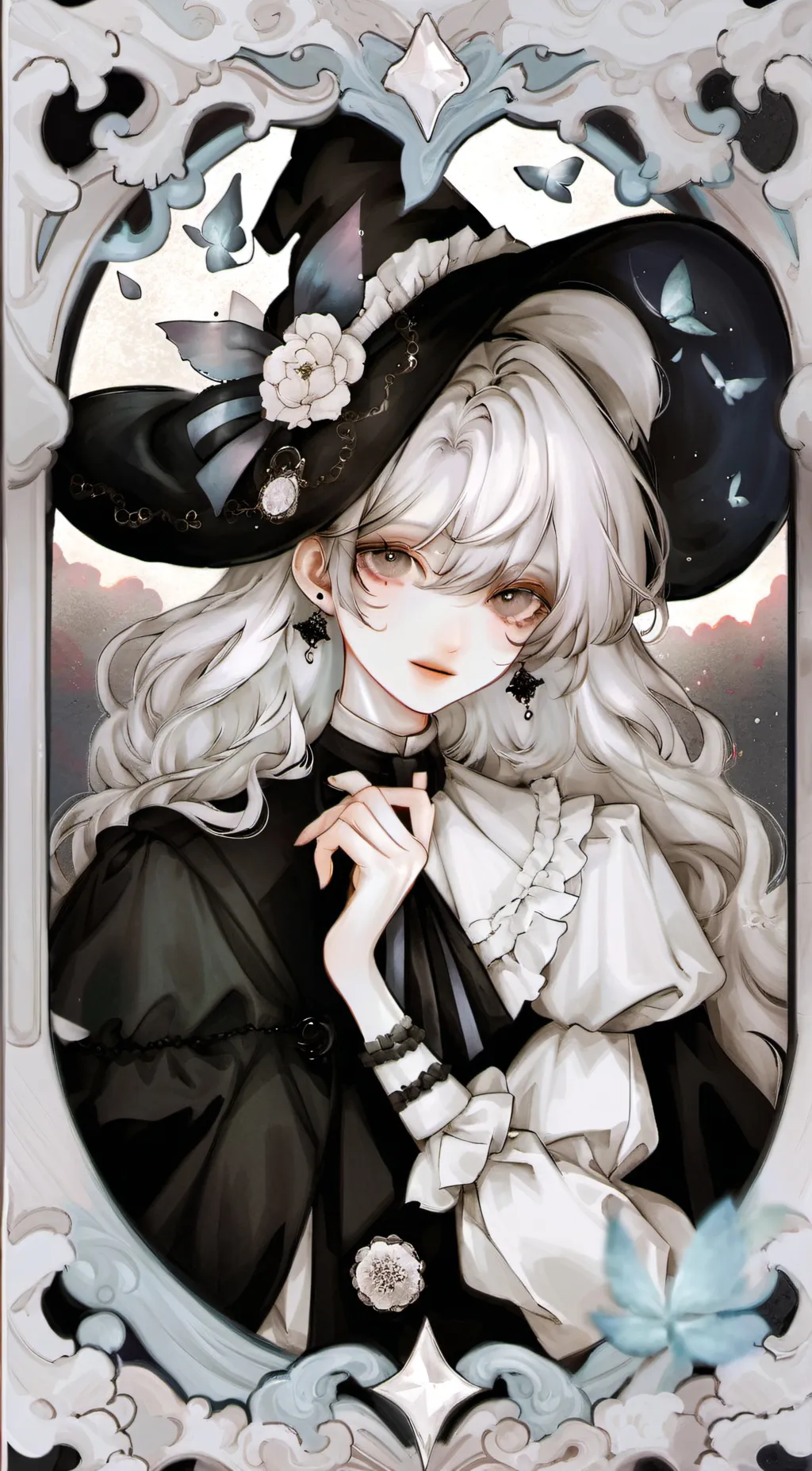 ai character: Lily background