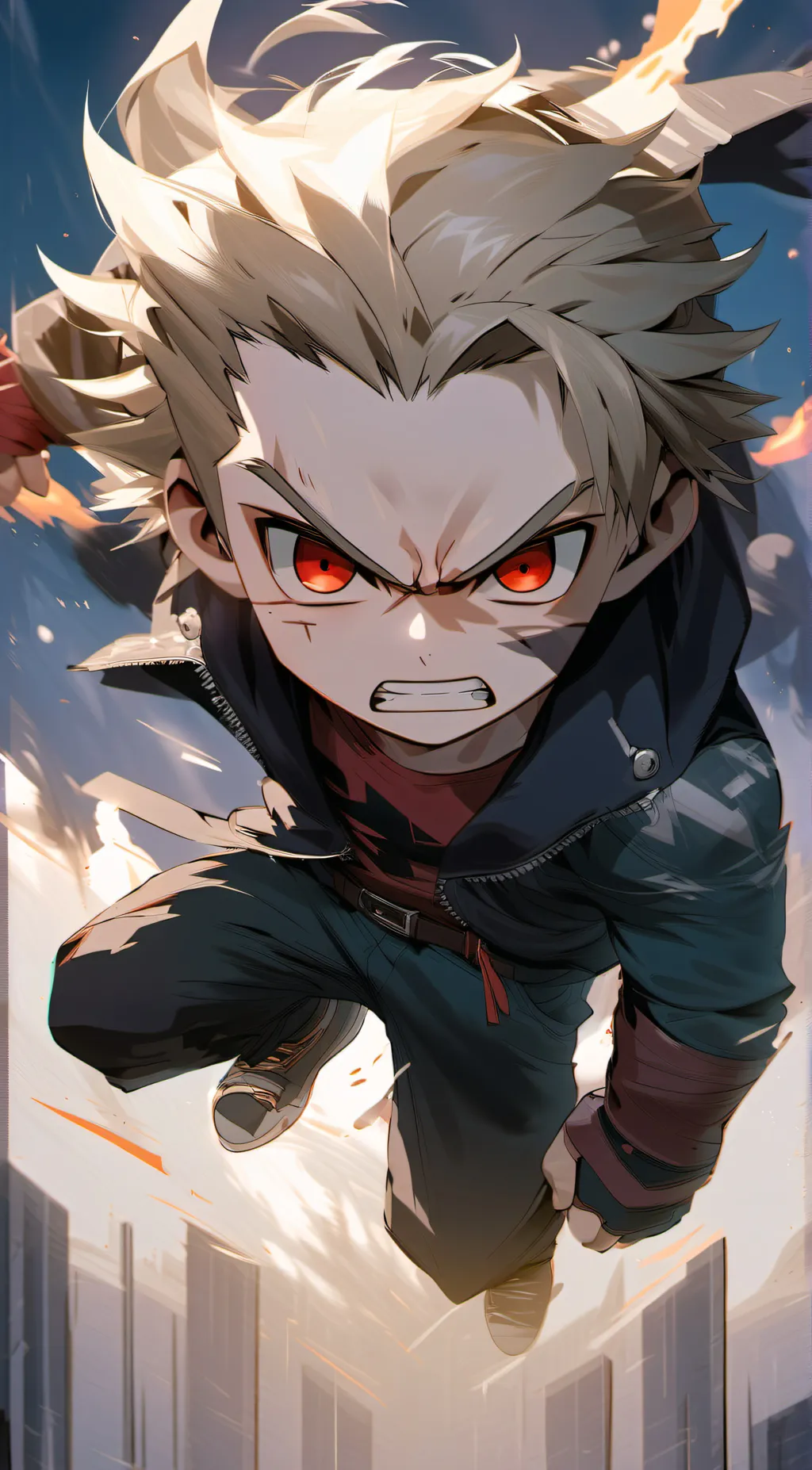 ai character: kastuki Bakugo background