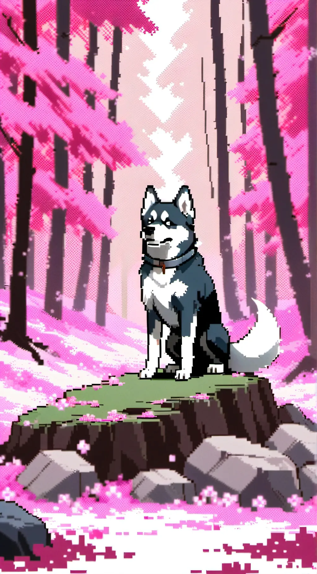 ai character: Frowning critters background