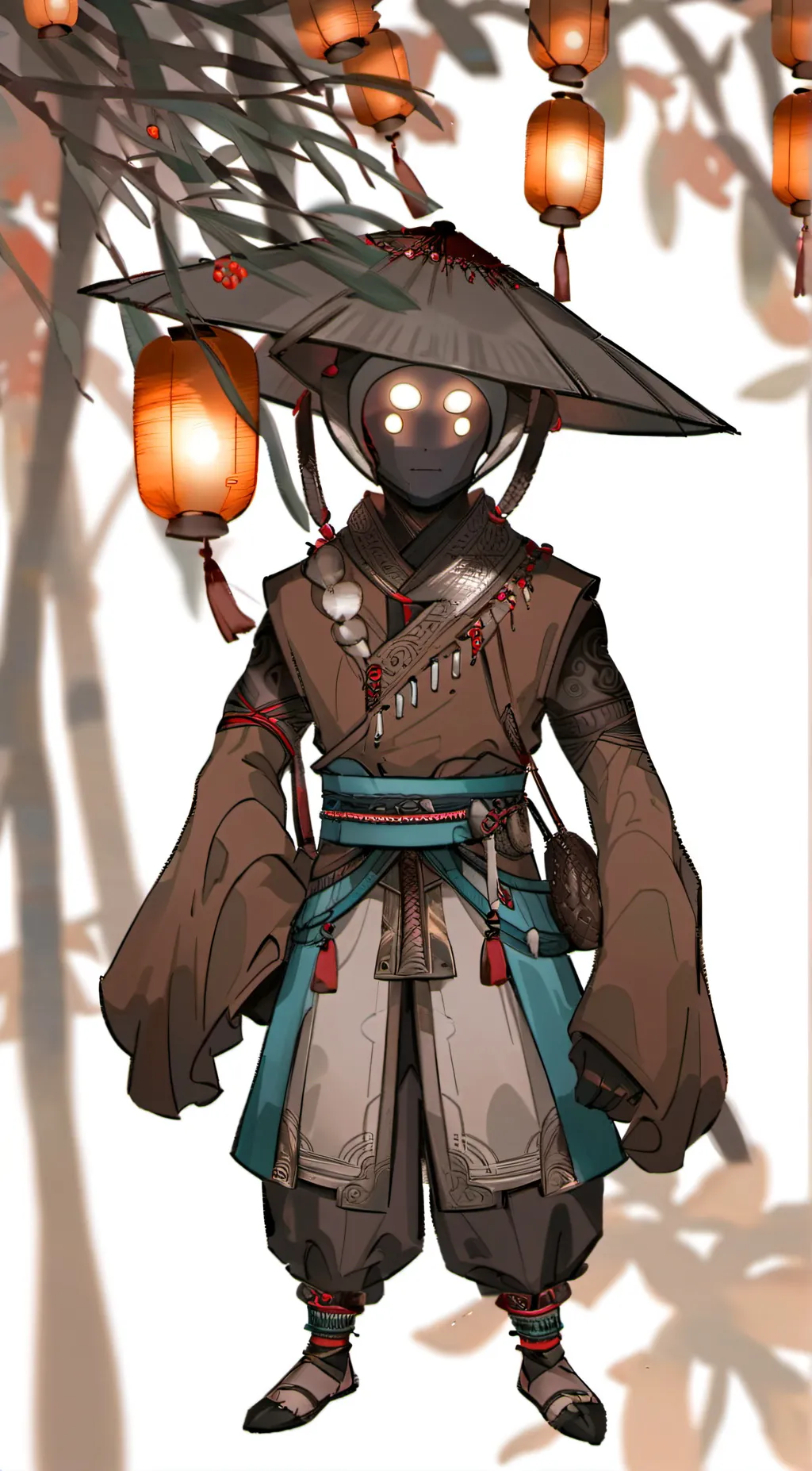 ai character: Airy background