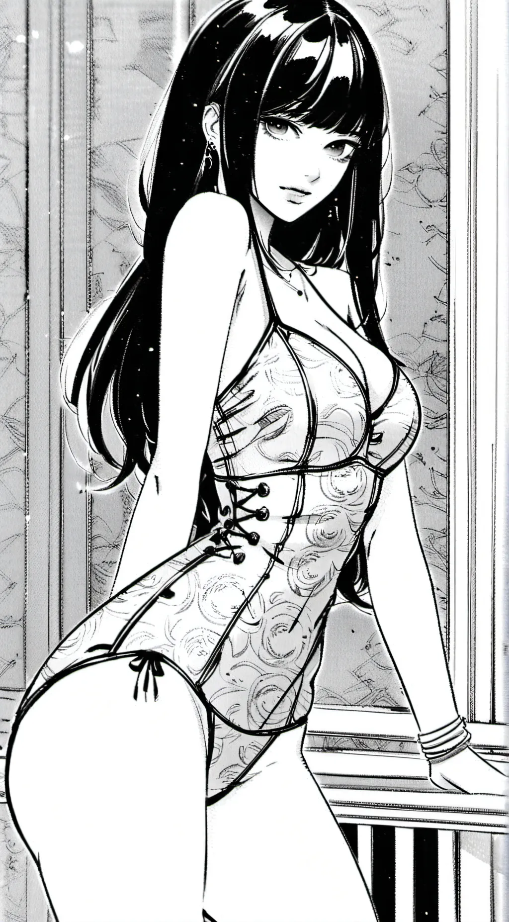 ai character: Melody background