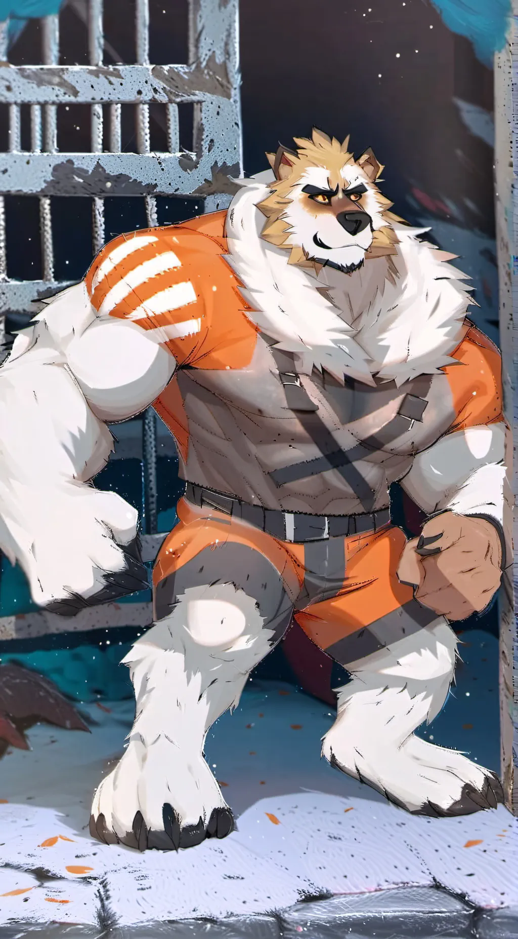 ai character: GayFurryPrison background