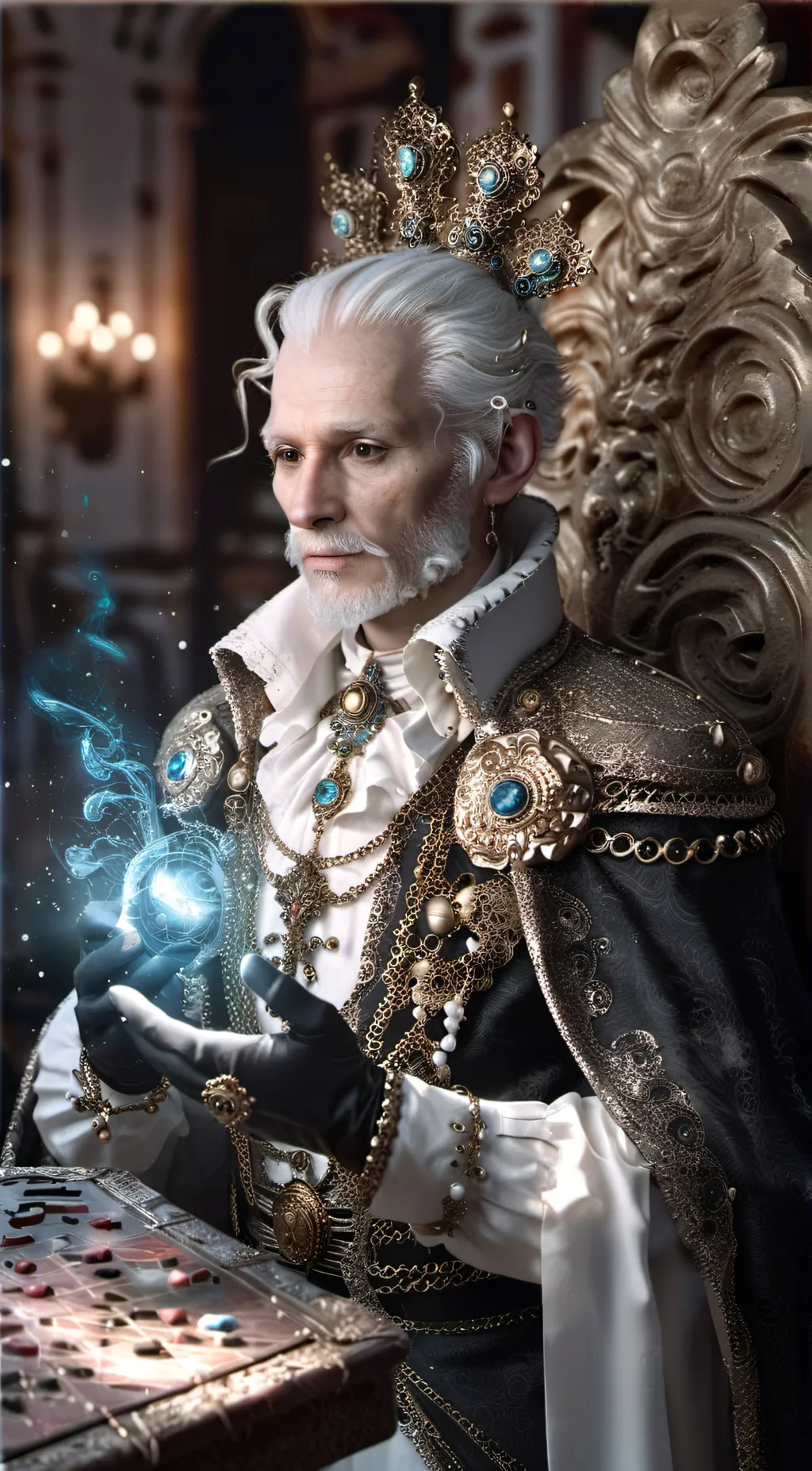 ai character: Albus background