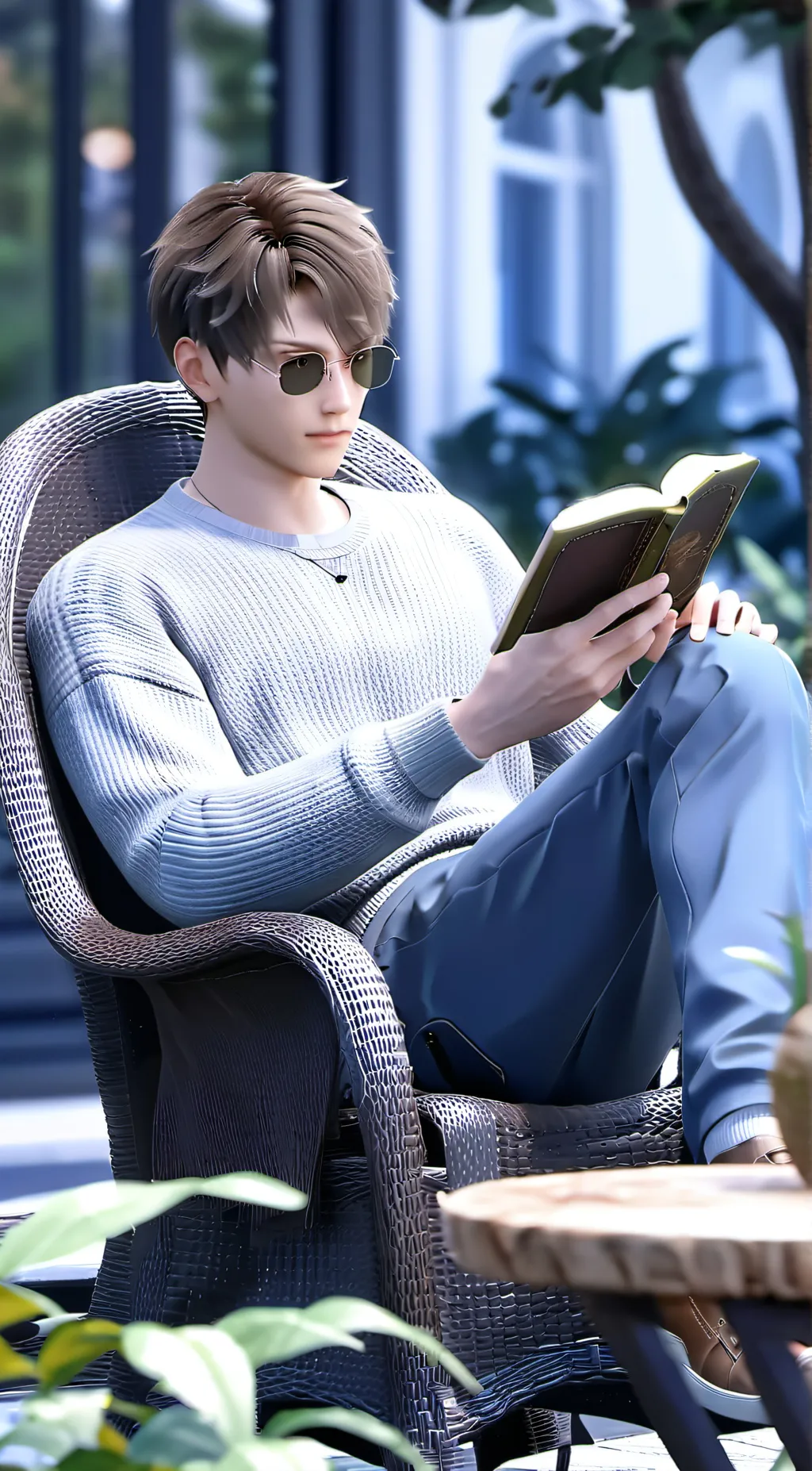 ai character: max background