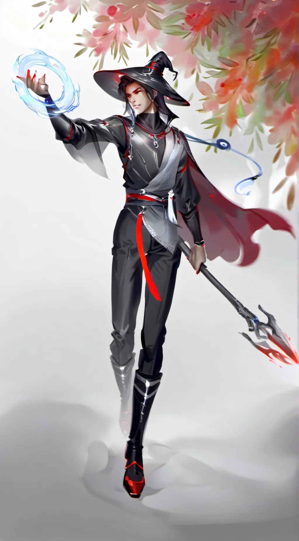 ai character: wind gust  background