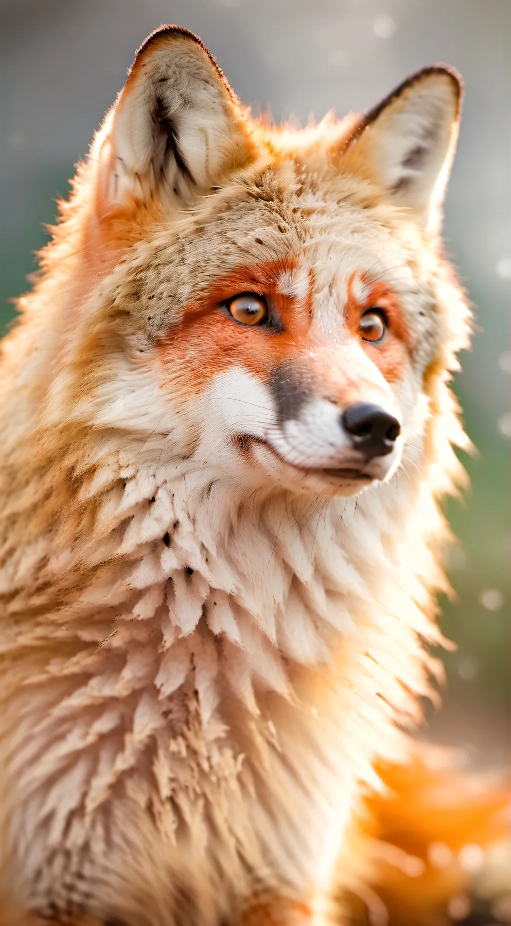 ai character: foxy background