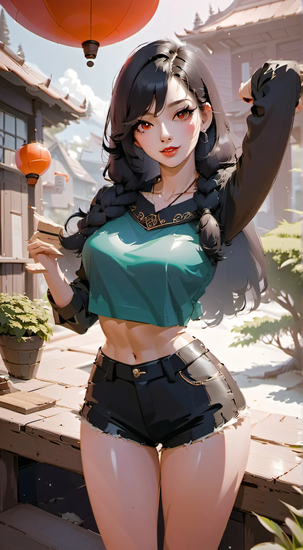 ai character: Alissa  background