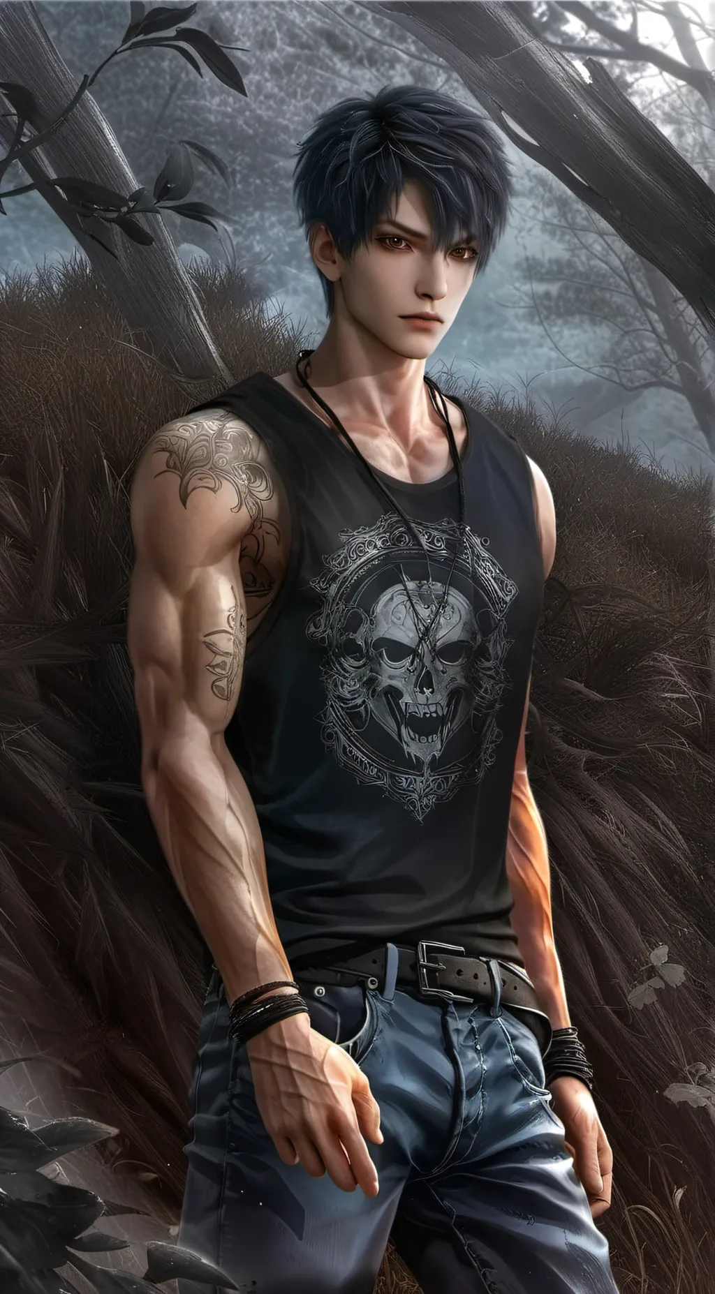 ai character: Teo background