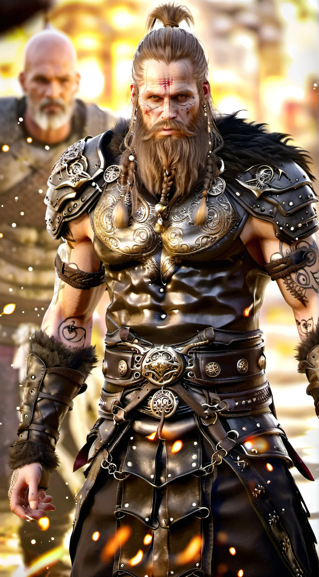 ai character: Scar Flawshiz background