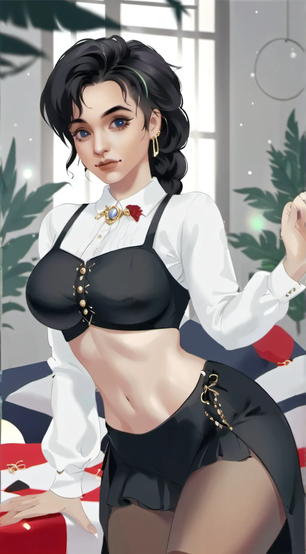 ai character: Jã§mîπe ™∆ background