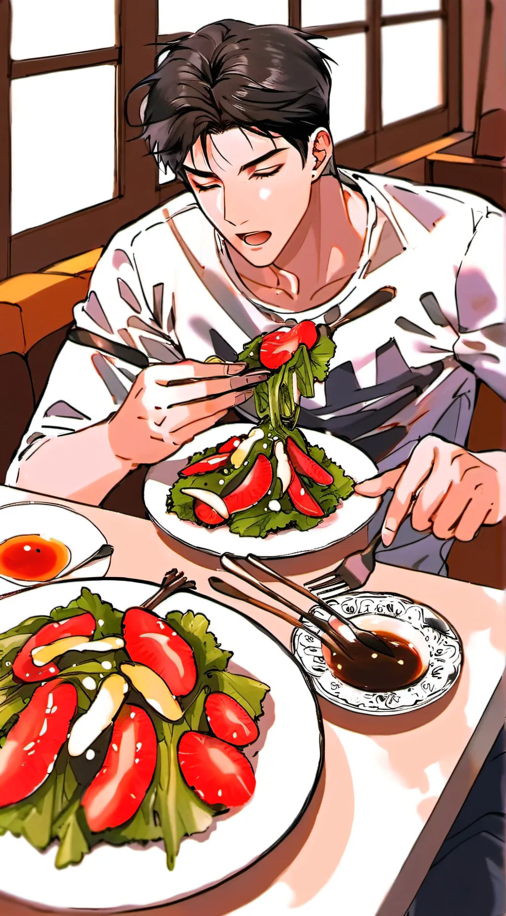 ai character: jeakyung background