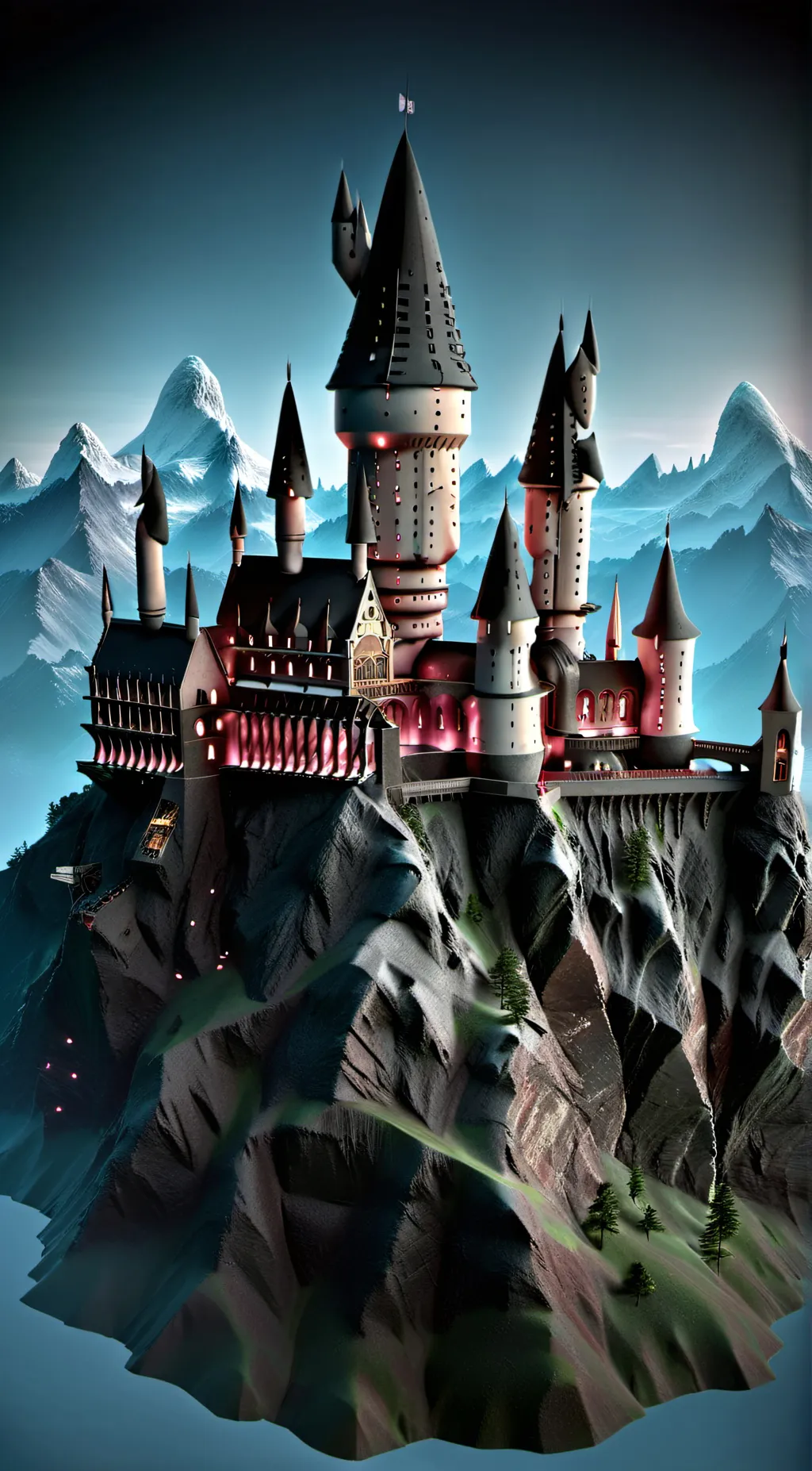 ai character: hogwarts  background
