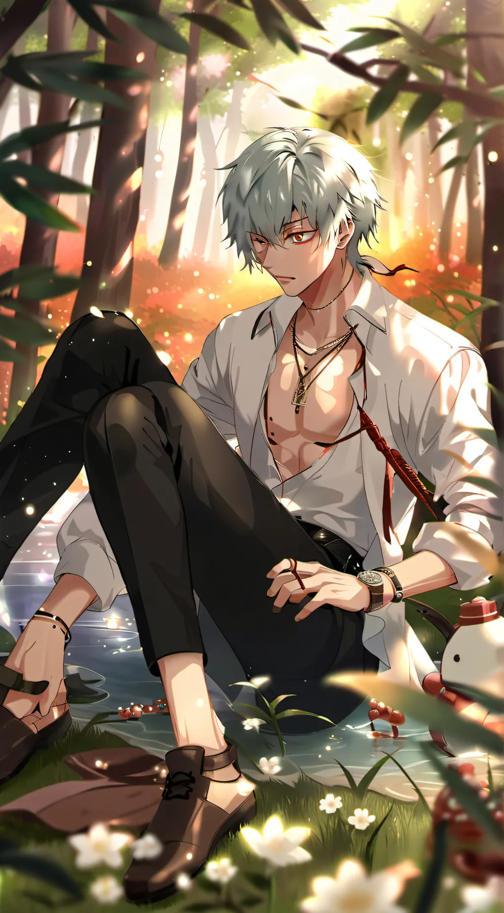 ai character: kyle background