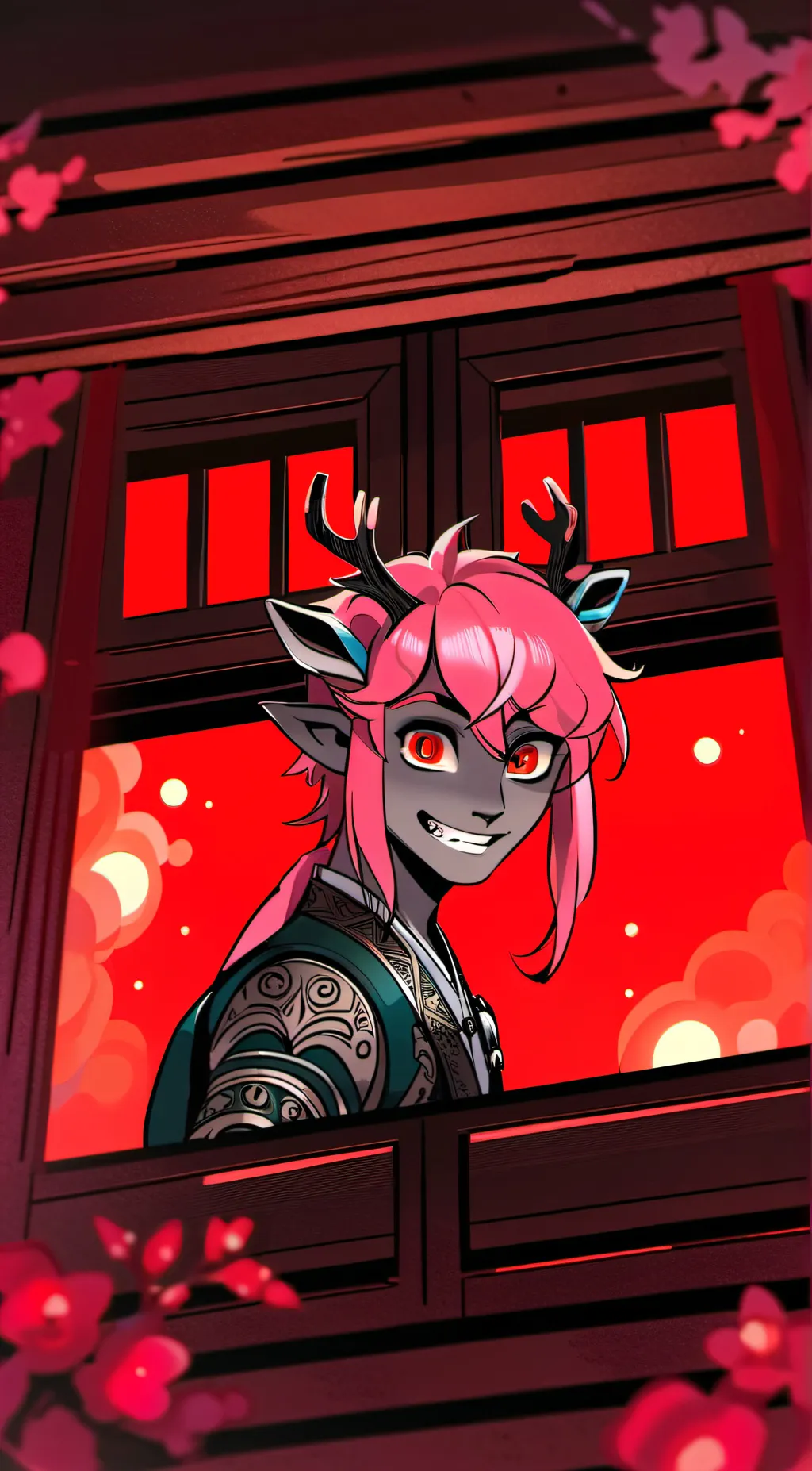 ai character: Alastor's daughter background