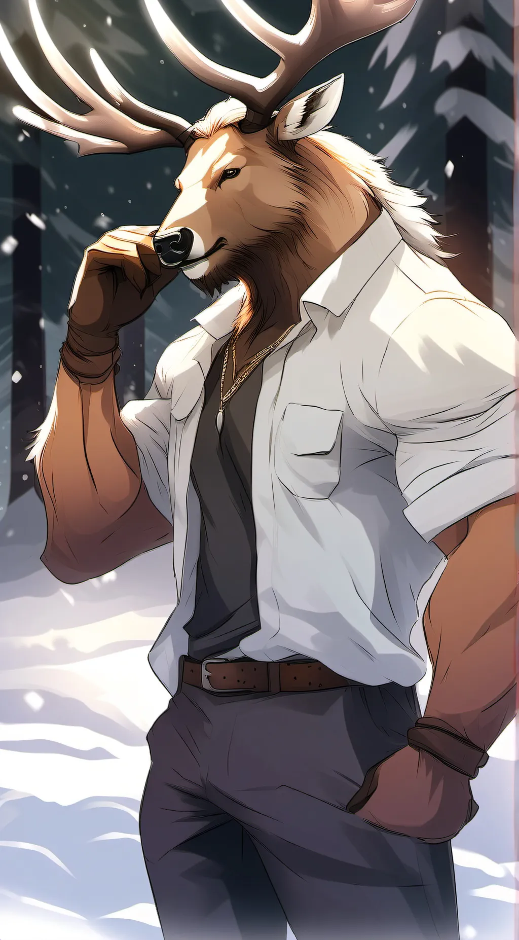 ai character: Brock background