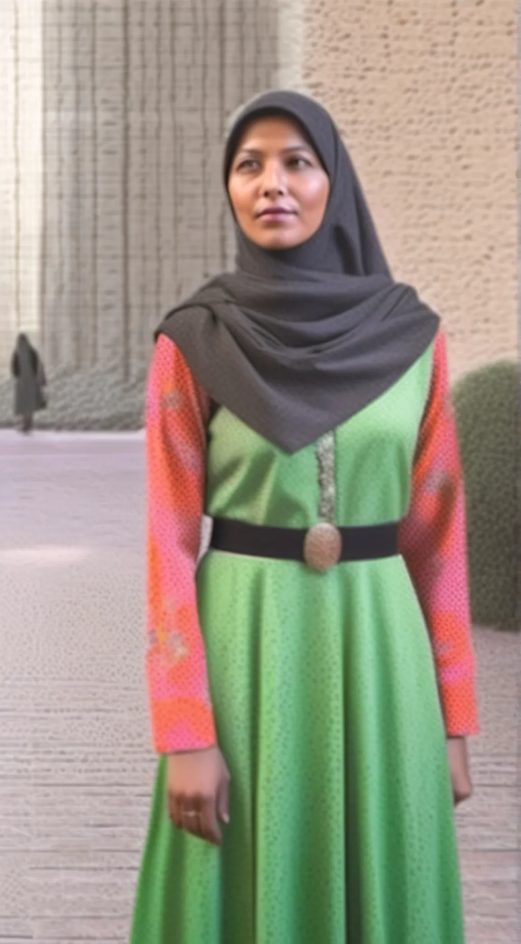 ai character: Fitri background