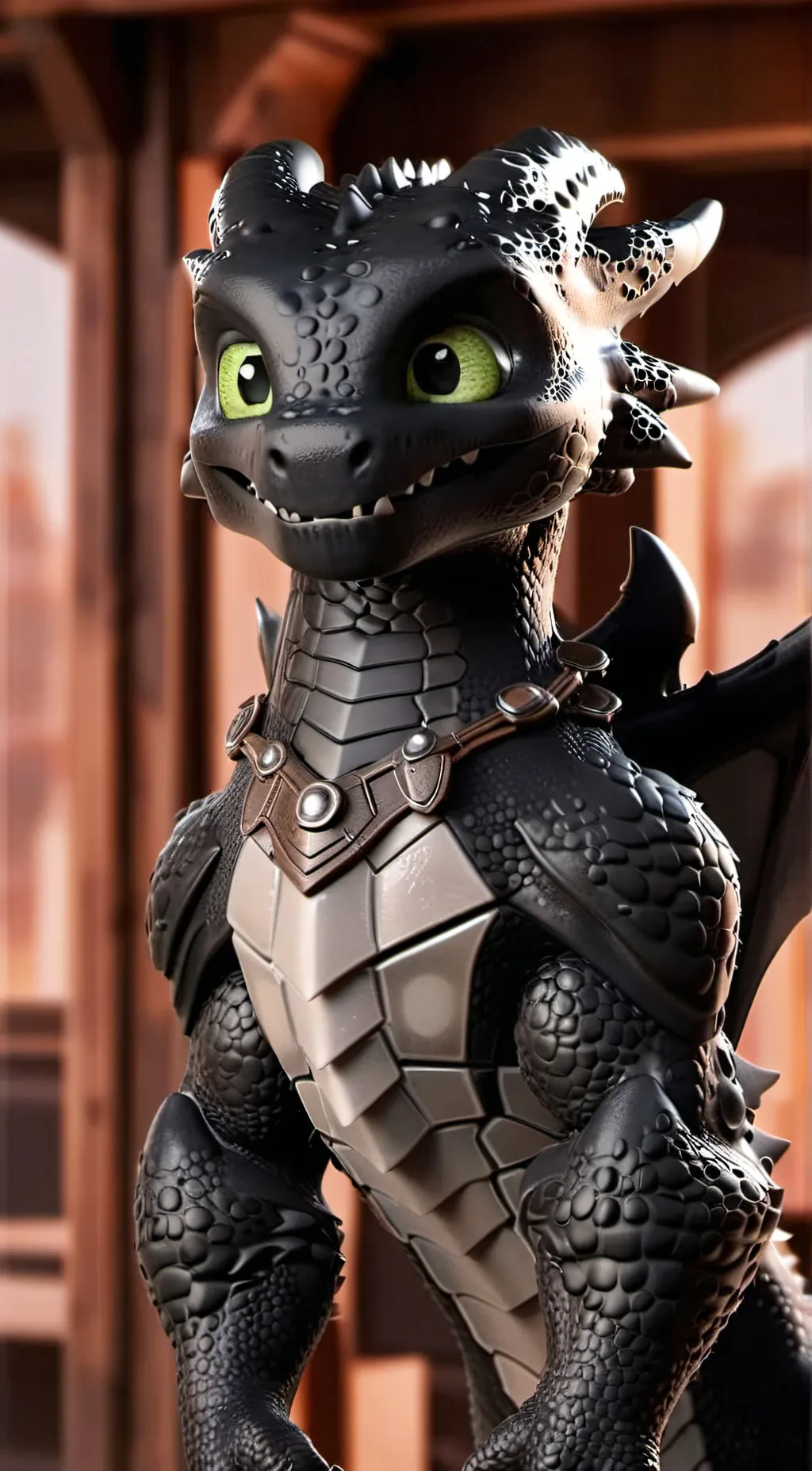 ai character: Toothless background