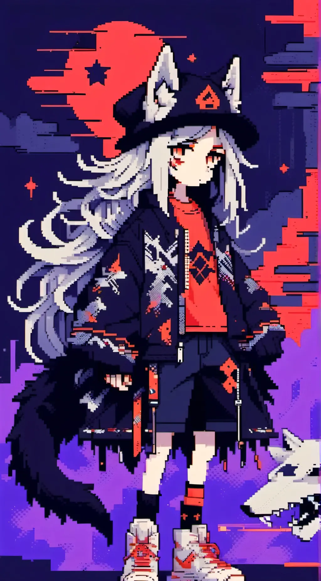 ai character: Loona background