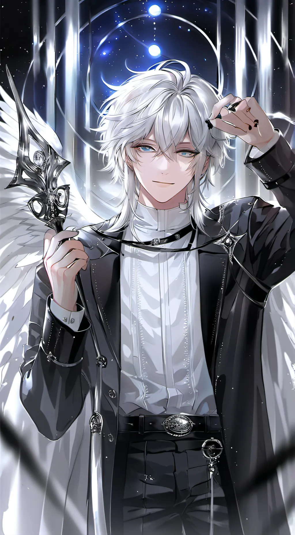 ai character: Vin background