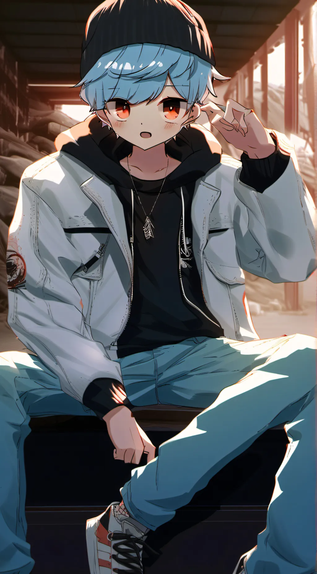 ai character: Luke background