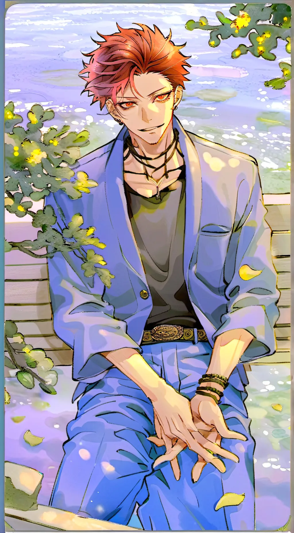 ai character: Yukon sukuna background