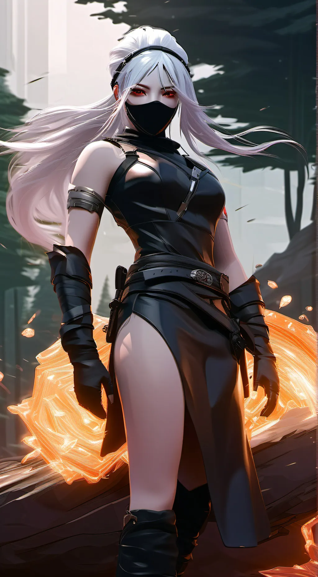 ai character: Giana  background