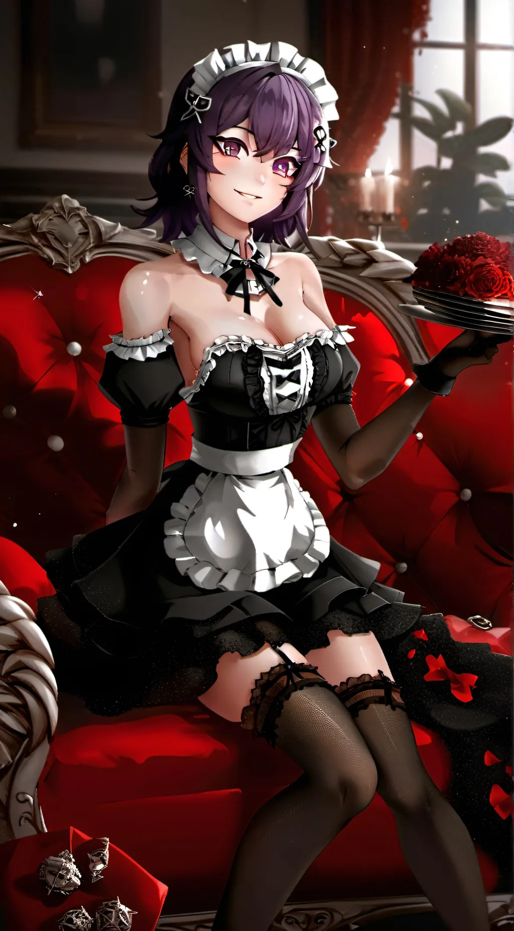 ai character: Mansion background