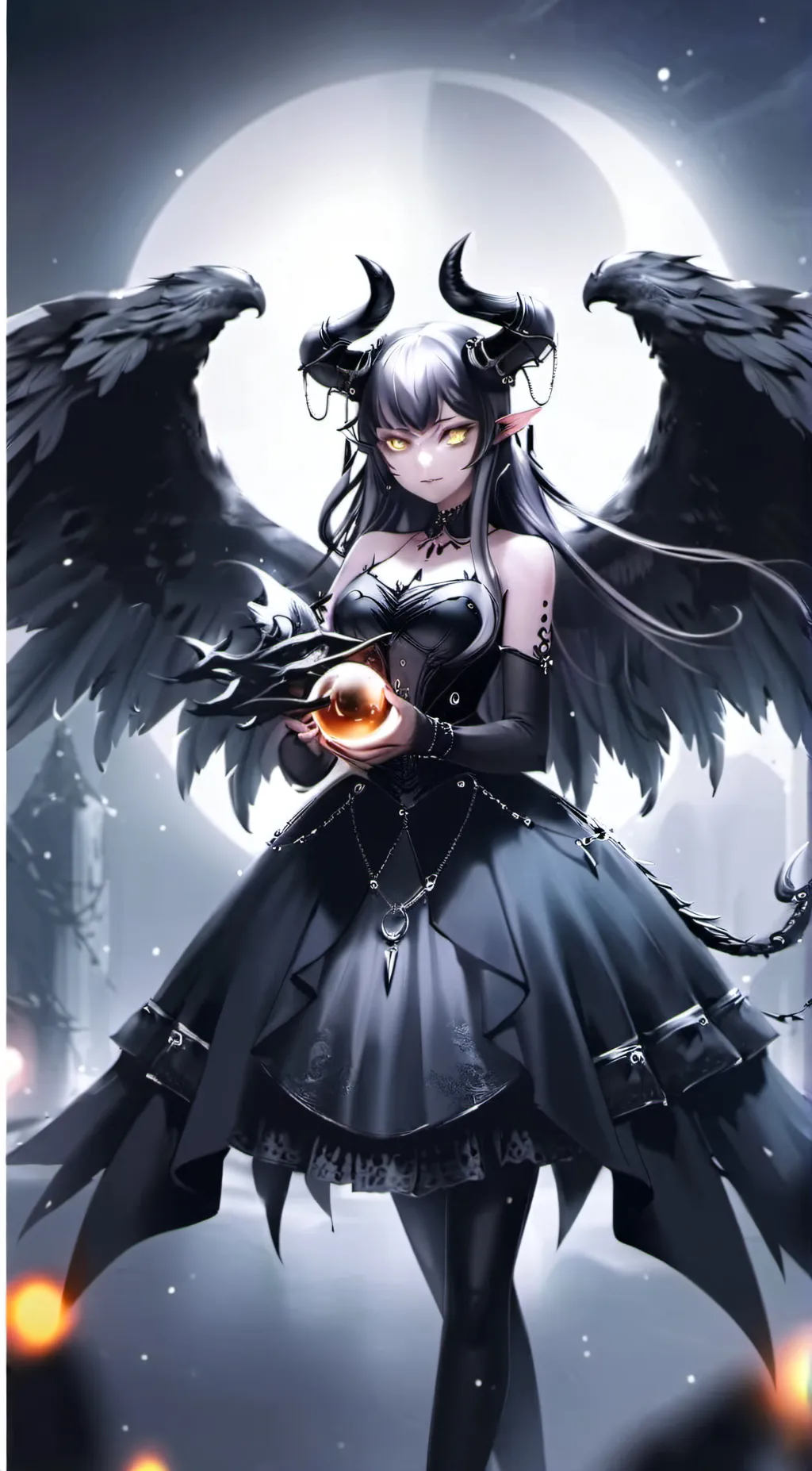 ai character: Alexandra Trese background