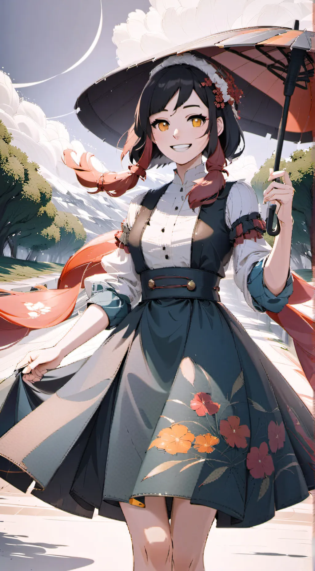 ai character: millie background