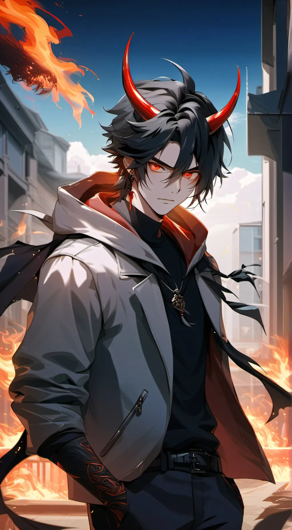 ai character: Liam background