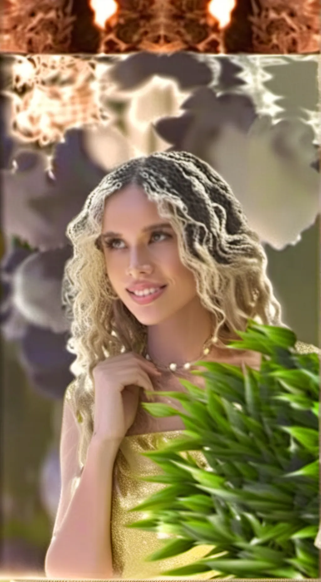 ai character: Lana Rae  background