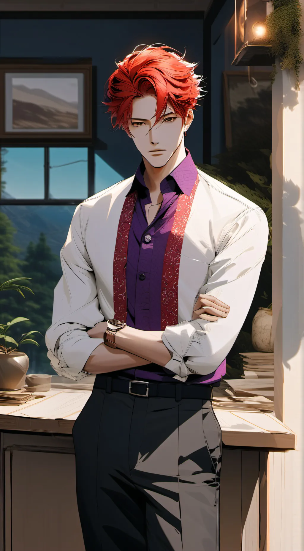 ai character: Opposite wally background