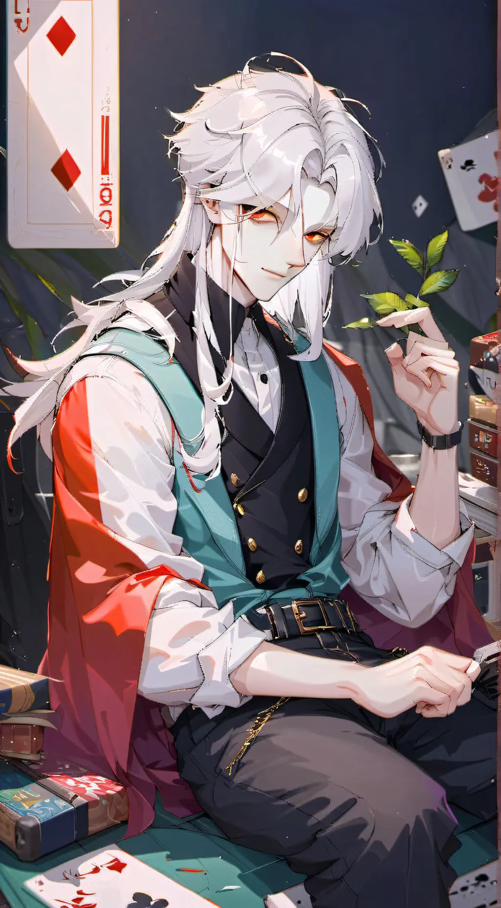 ai character: mil(boyfriend)  background