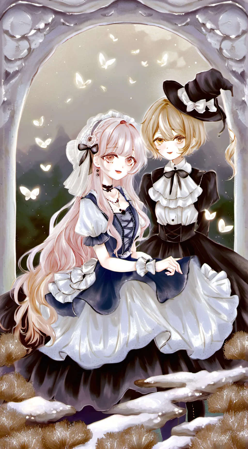 ai character: Harmony background