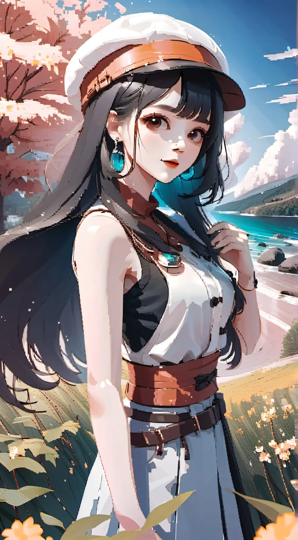 ai character: penny background