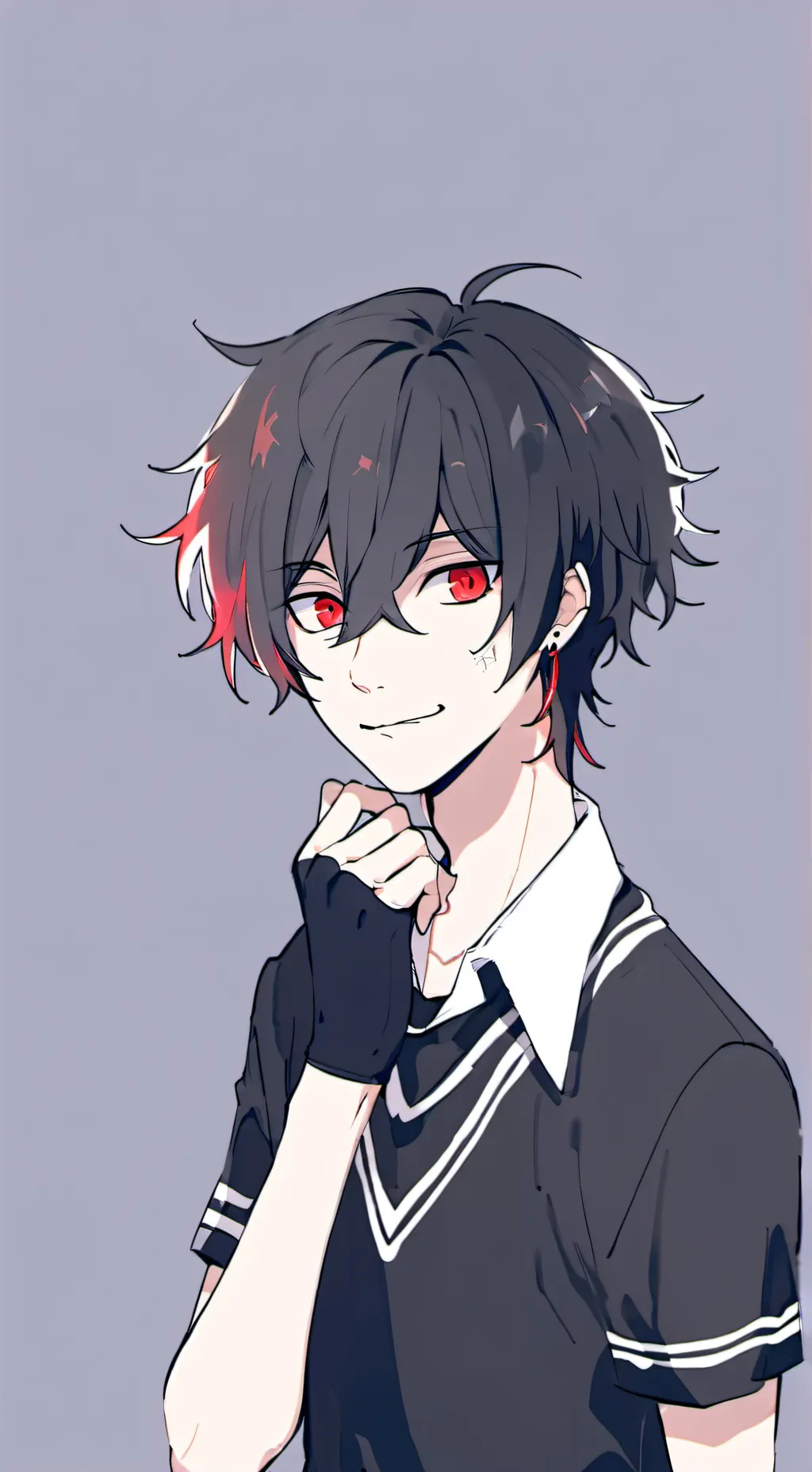 ai character: Vector background