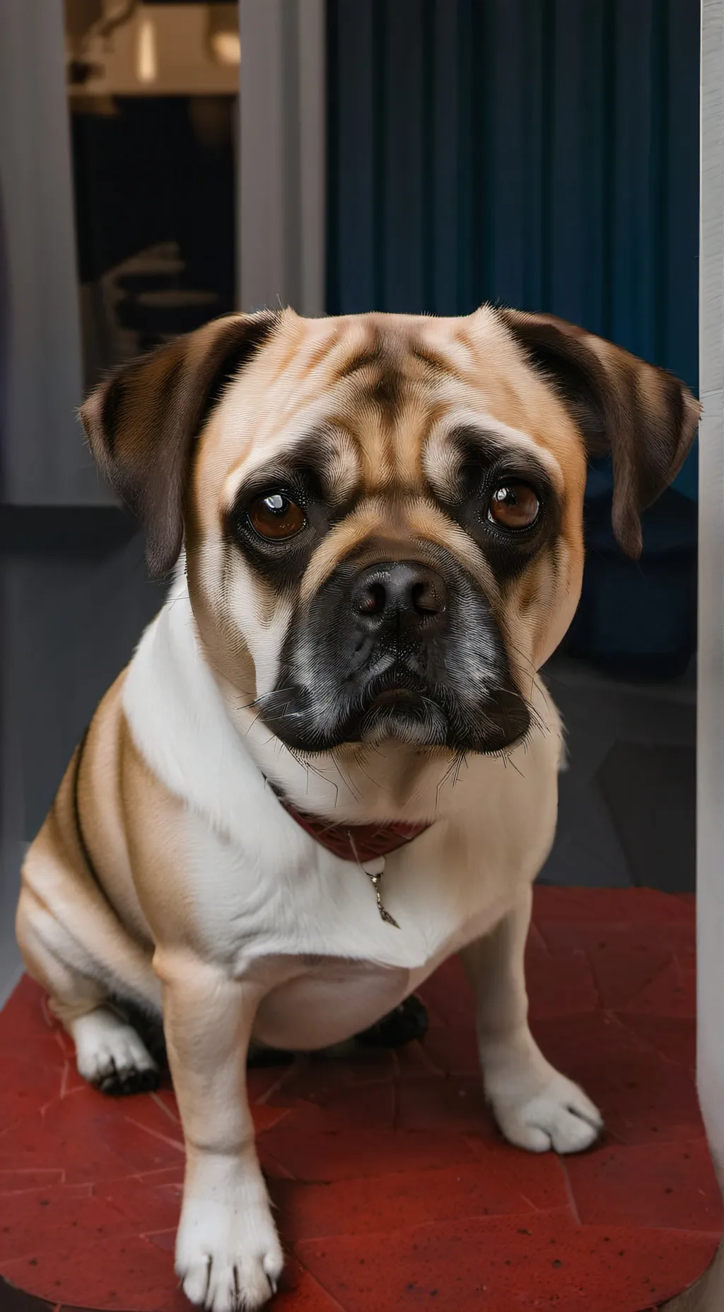 ai character: Boris the dog background