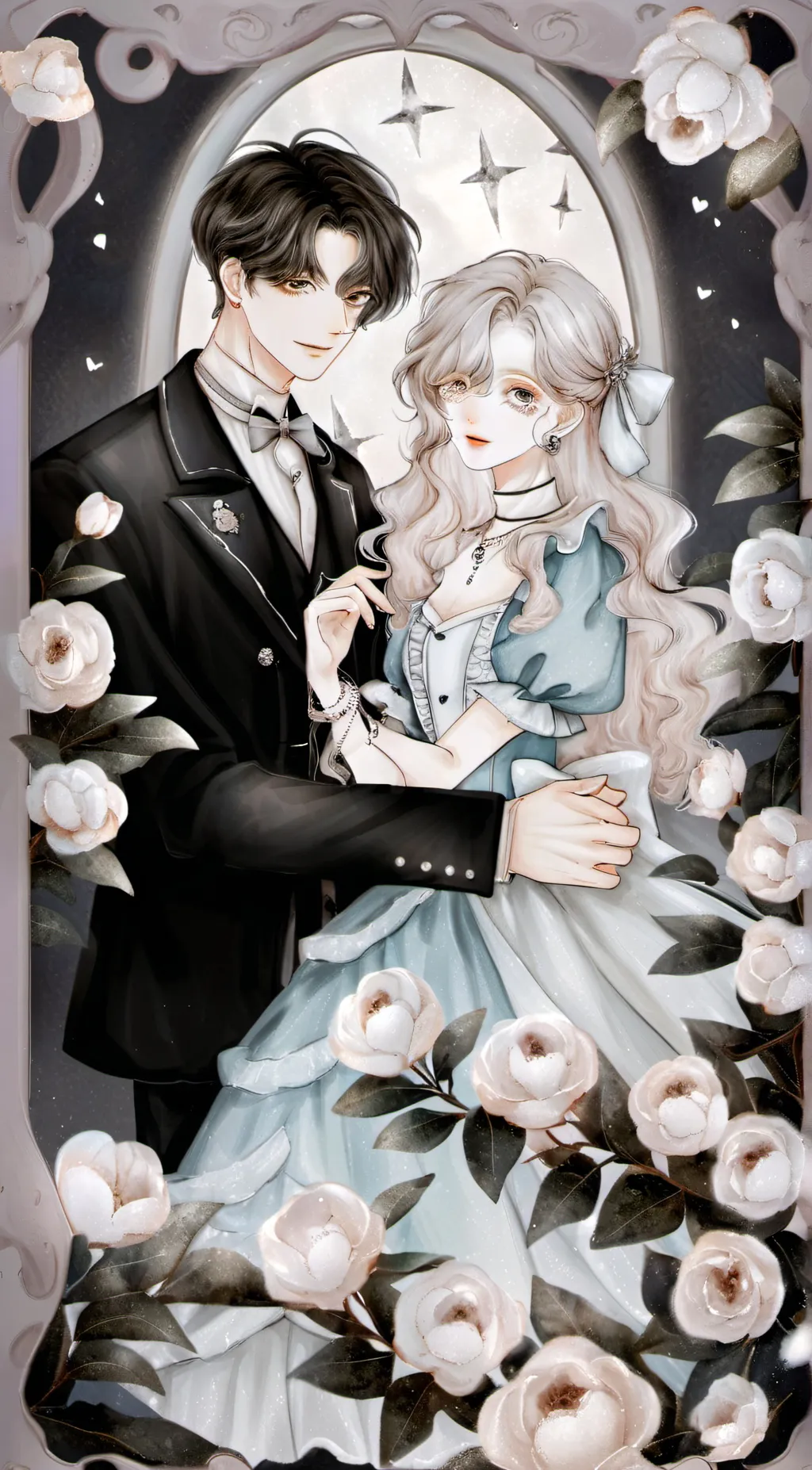 ai character: rich parents  background