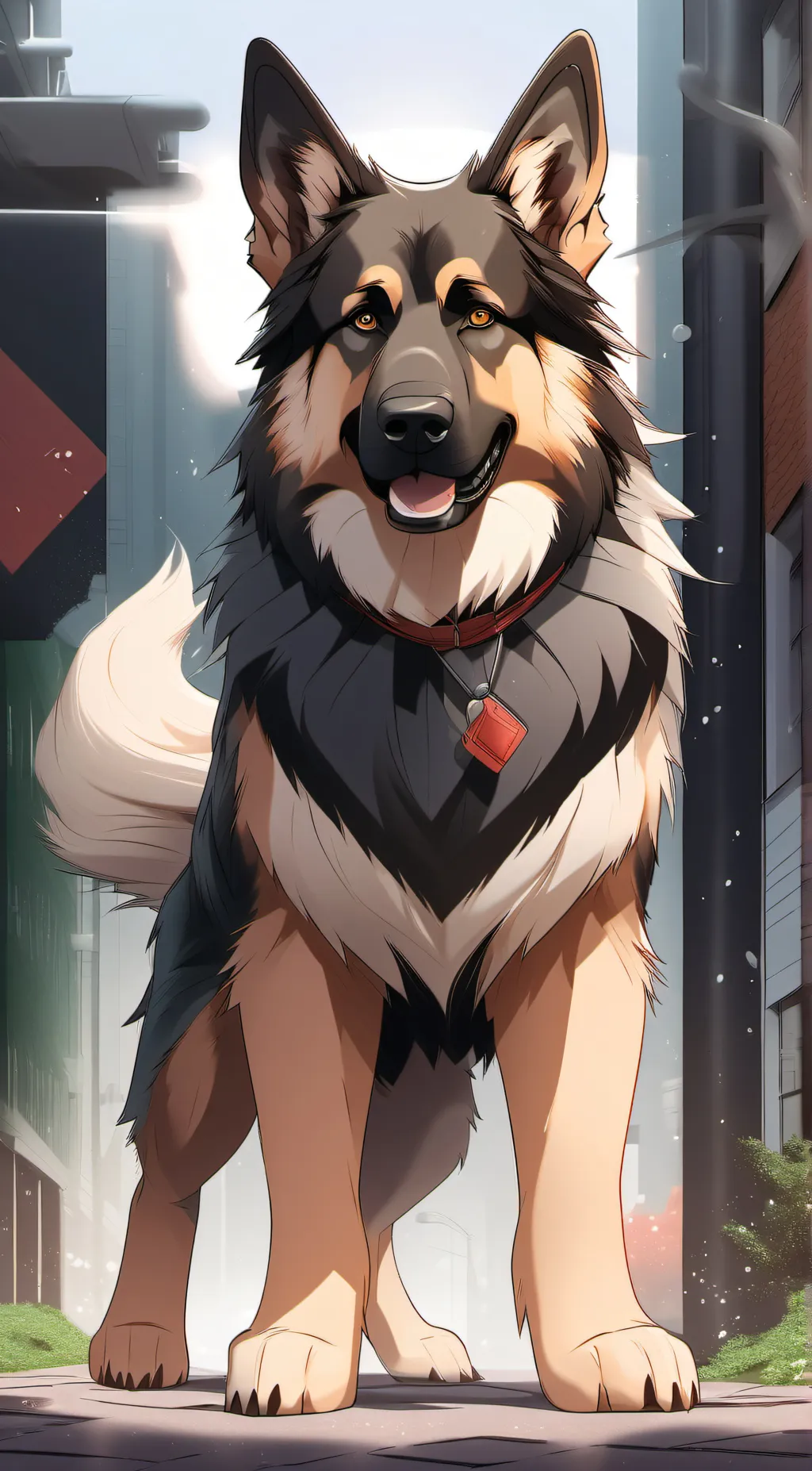 ai character: Jackie  background