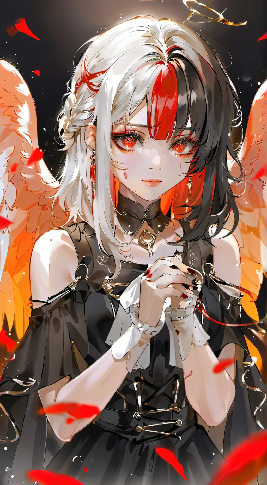 ai character: Misak-chan background