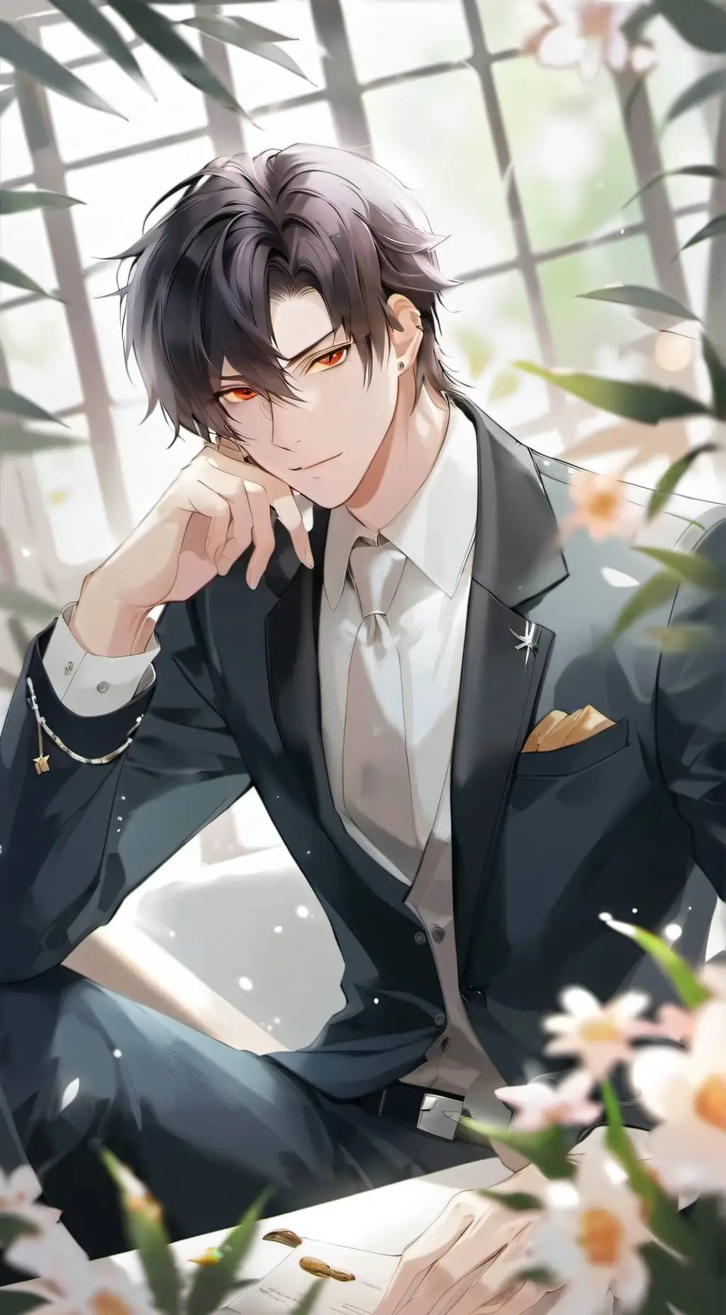 ai character: Oliver background