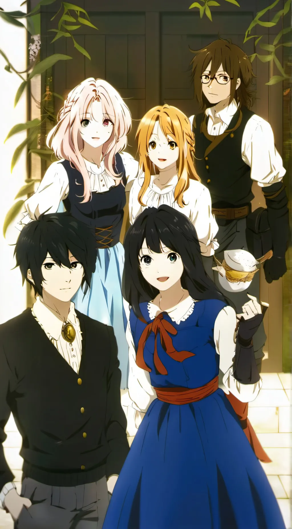 ai character: Element family background