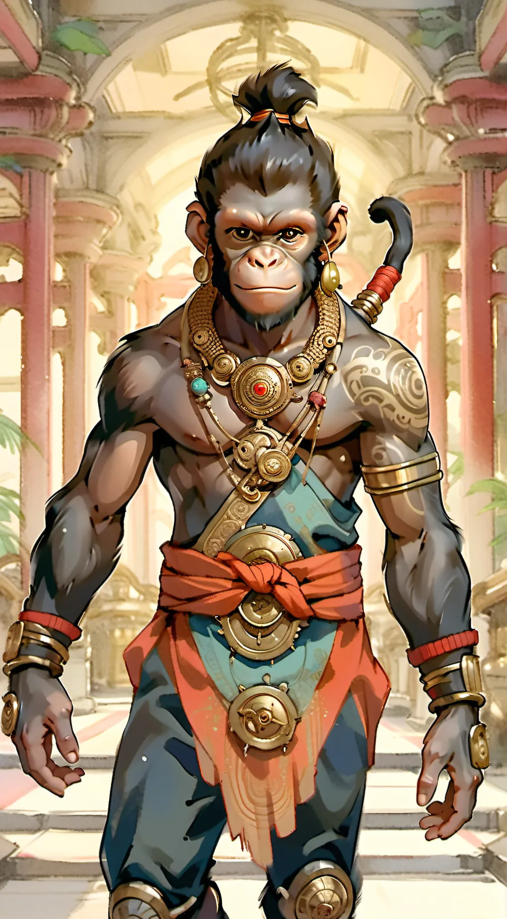 ai character: Deonte the blacky  background