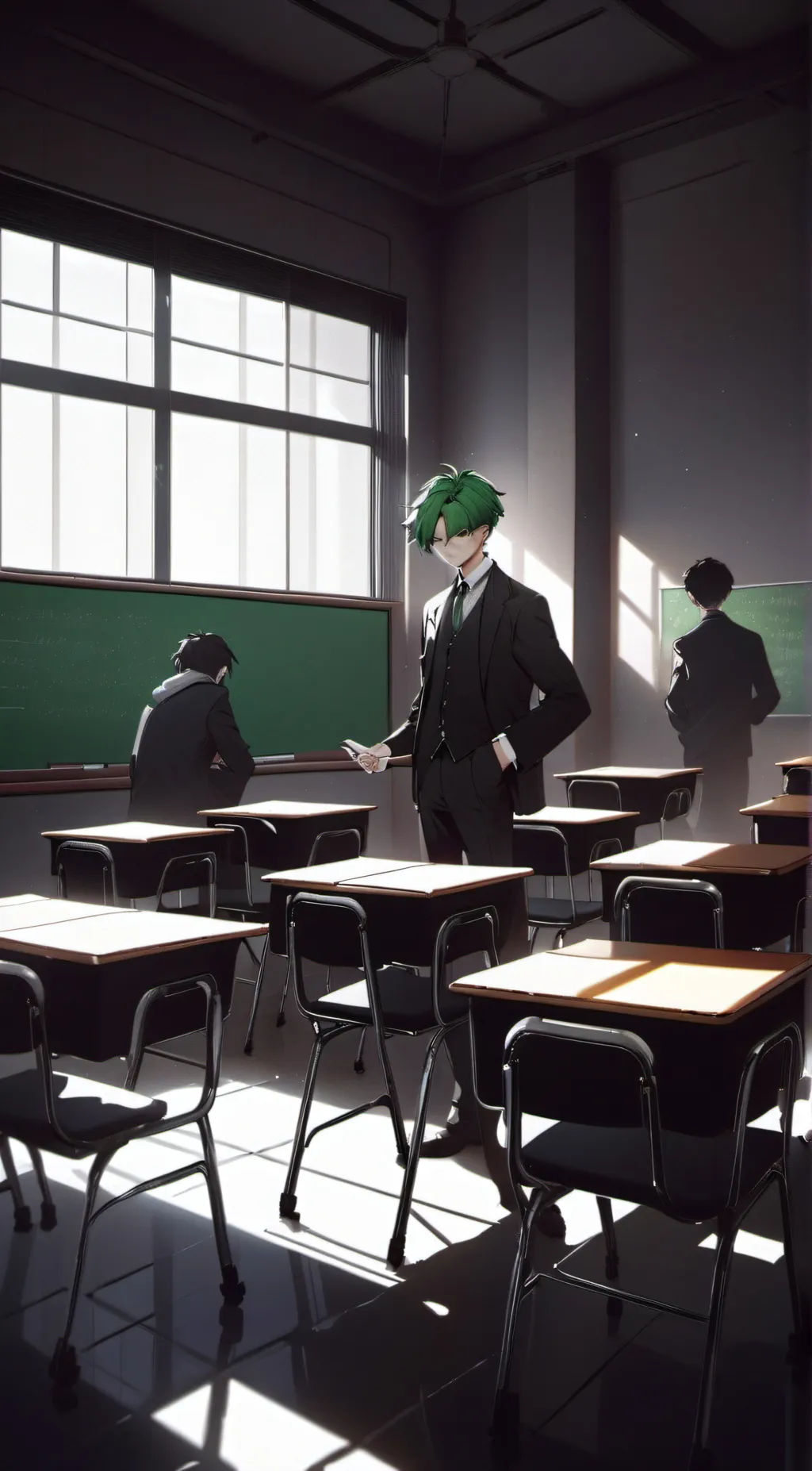 ai character: Class 1B background