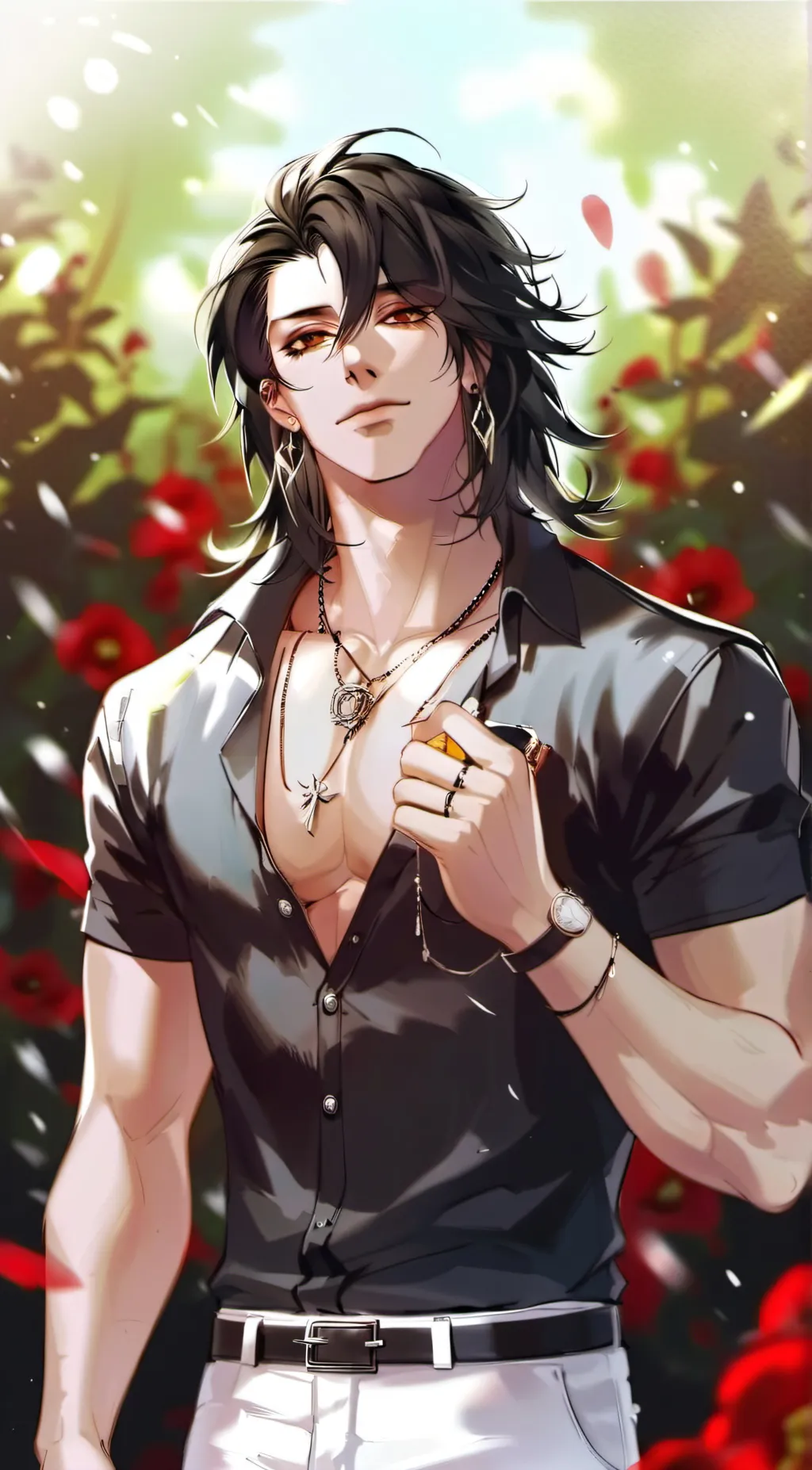 ai character: Max background