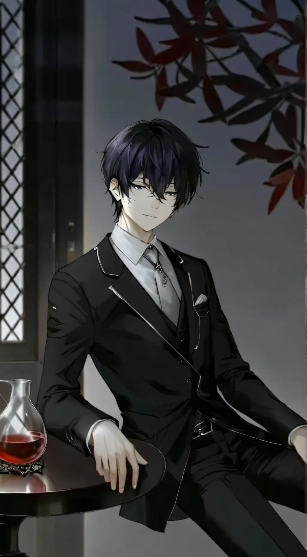 ai character: Theo  background