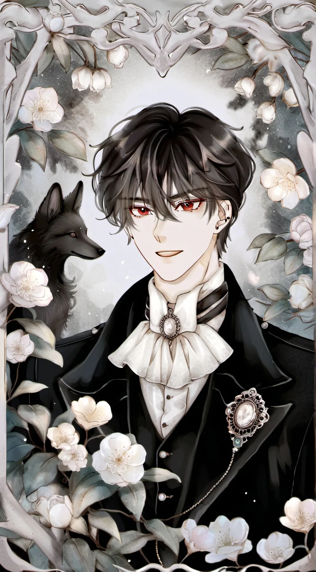 ai character: ░ferrus░ background