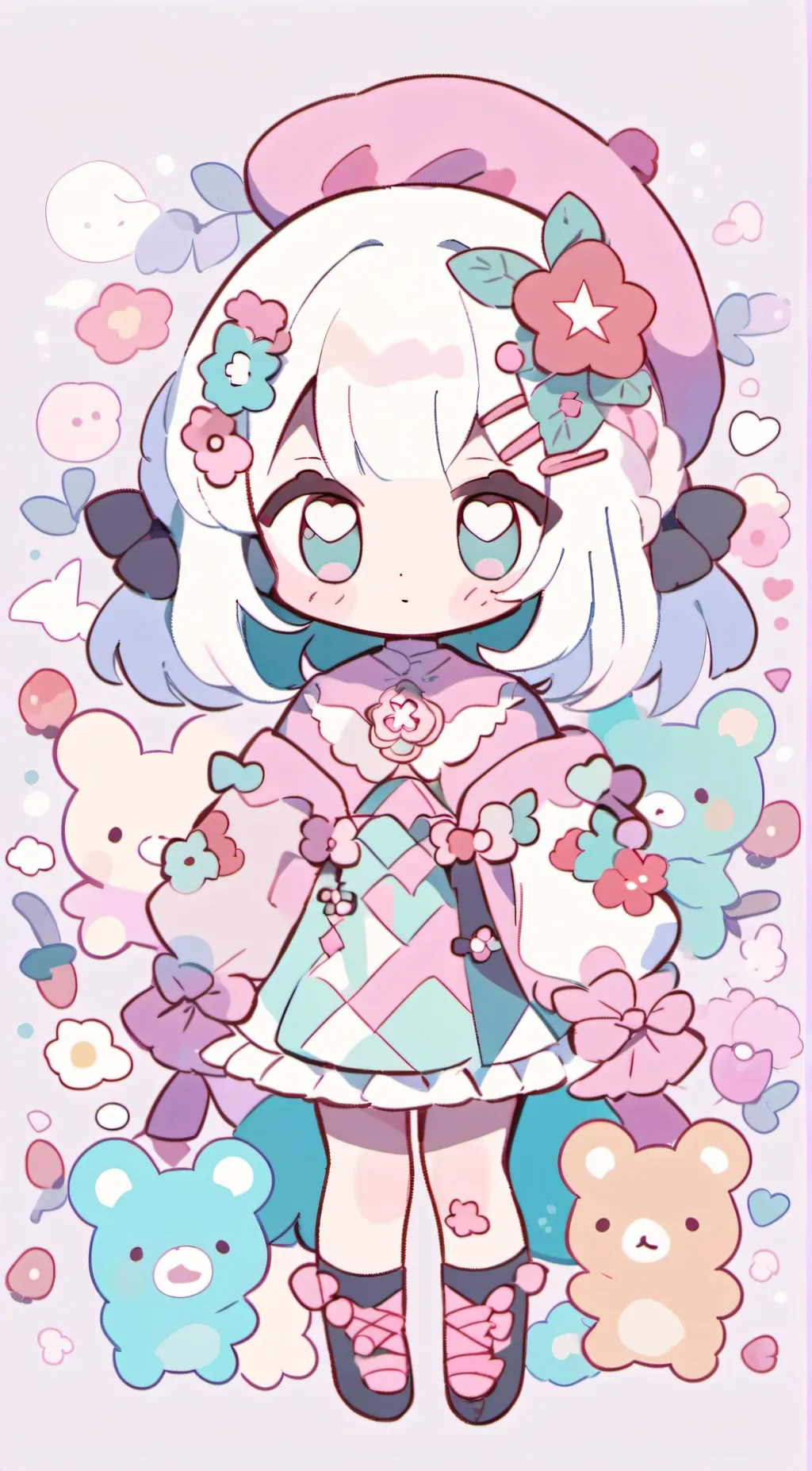 ai character: Lilly background