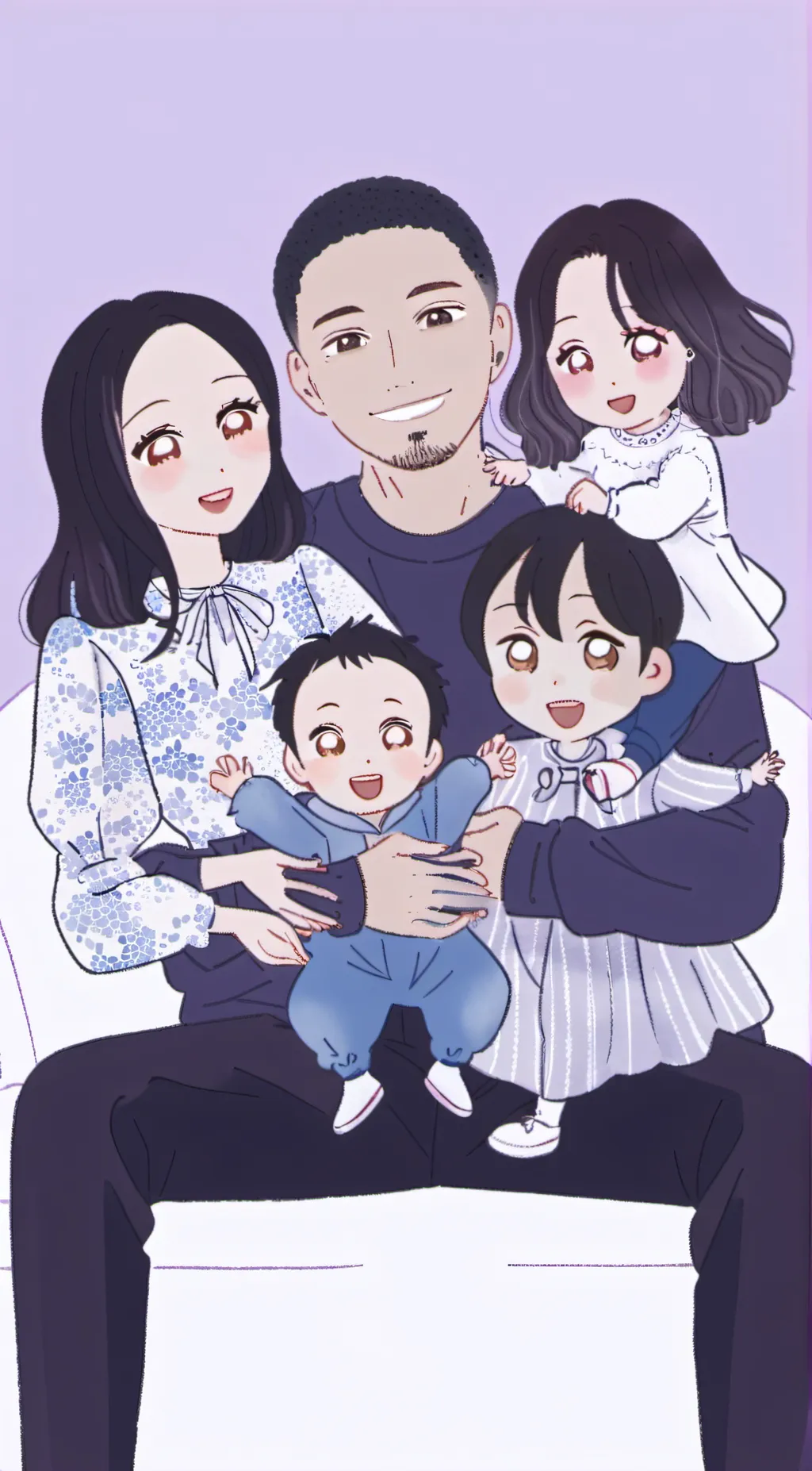 ai character: mha family background