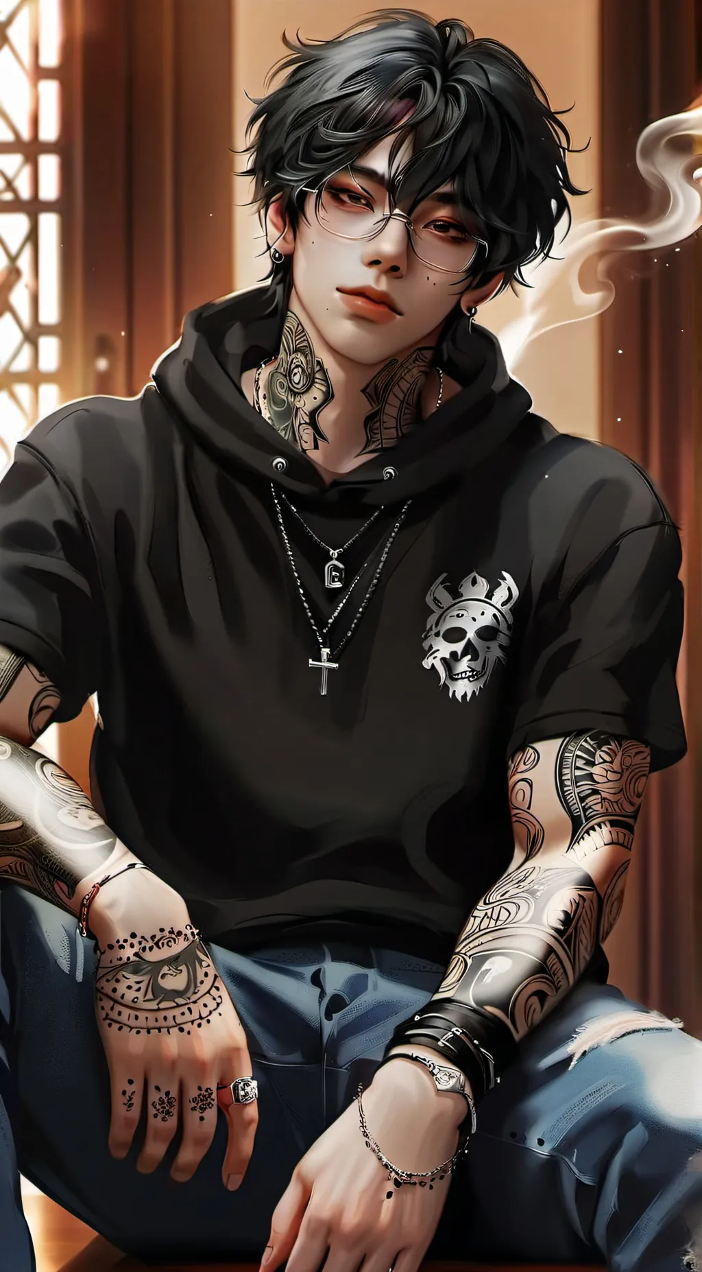 ai character: Enzo background